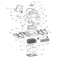Pièces détachées pour Robot Dolphin EASYKLEEN. VITRIUM