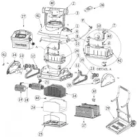 Pièces détachées pour Robot Dolphin MASTER M5