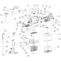 Pièces détachées pour Robot Dolphin PLUS BATTERY