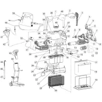Pièces détachées pour Robot Dolphin ULTRA KLEEN BATTERY