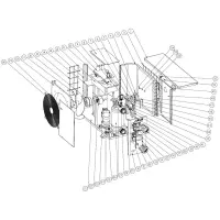 Pièces détachées pour Pompe à chaleur CALIENTE INVERPOOL DOMO 7kw