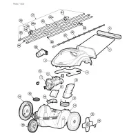 Pièces détachées pour Robot TRIVAC 500