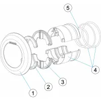 Pièces détachées pour Enjoliveur LUMIPLUS FLEXIMINI tube