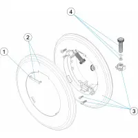 Pièces détachées pour Enjoliveur projecteur FLEXINICHE