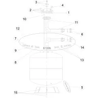 Pièces détachées pour Filtre ACIER INOX Ø 750