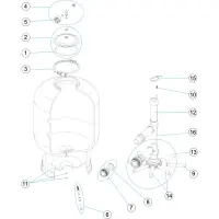 Pièces détachées pour Filtre ALICANTE SIDE