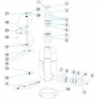 Pièces détachées pour Filtre ALPINE SIDE