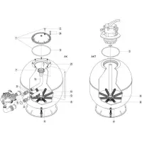 Pièces détachées pour Filtre ARTIK, HL