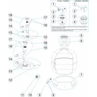 Pièces détachées pour Filtre ASTER 4BAR