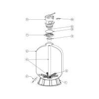 Pièces détachées pour Filtre AZUR Top