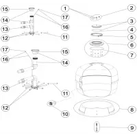 Pièces détachées pour Filtre BERING 2, OCEANIDES TZ, VELA