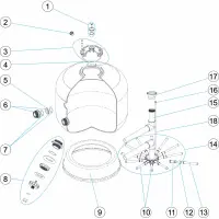 Pièces détachées pour Filtre BERLIN Ø 900