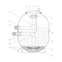 Pièces détachées pour Filtre BLACKLINE Ø540, Ø660