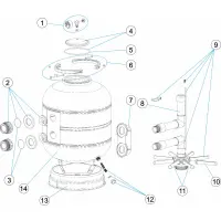 Pièces détachées pour Filtre BRASIL FBS