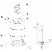 Pièces détachées pour Filtre BRASIL FBT