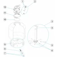 Pièces détachées pour Filtre BWT2 400-900