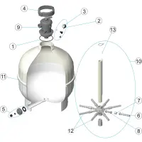 Pièces détachées pour Filtre CANTABRIC TOP 750