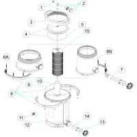 Pièces détachées pour Filtre à cartouche CLARISAVE