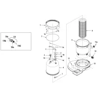 Pièces détachées pour Filtre à cartouche CLEARWATER II