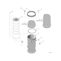 Pièces détachées pour Filtre à Cartouche POSI-CLEAR PXC