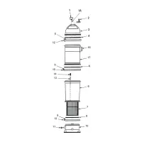 Pièces détachées pour Filtre à Cartouche PTM POSI-FLO II