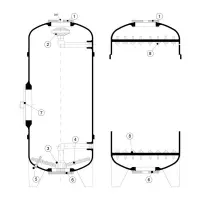 Pièces détachées pour Filtre Colonne C. CS. D. DC (jusqu'à Ø960)