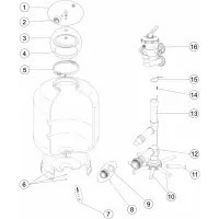 Pièces détachées pour Filtre CORINTO SIDE