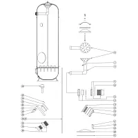 Pièces détachées pour Filtre DBK-24