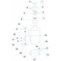 Pièces détachées pour Filtre DEEP BED