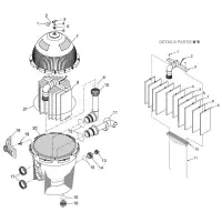 Pièces détachées pour Filtre à Diatomée SYSTEM 3 (Ø724)