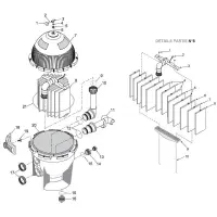 Pièces détachées pour Filtre à Diatomée SYSTEM 3 (Ø826)