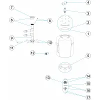 Pièces détachées pour Filtre EUROPA PRO T/G/P