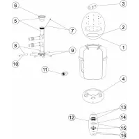 Pièces détachées pour Filtre EUROPE PRO (LONG) T/G/M