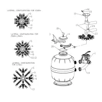Pièces détachées pour Filtre EXOTUF PLUS SIDE