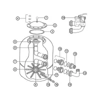 Pièces détachées pour Filtre FG. series