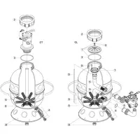 Pièces détachées pour Filtre GRANADA, HI