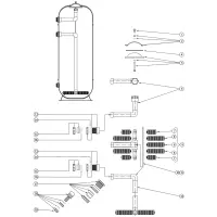 Pièces détachées pour Filtre HPF-24