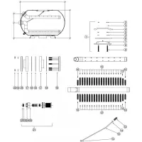 Pièces détachées pour Filtre LACRON HZC 42'