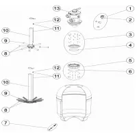 Pièces détachées pour Filtre ASTRAL laminé TOP