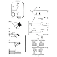 Pièces détachées pour Filtre LCX/LCP-1200 (Avant 2007)