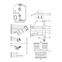 Pièces détachées pour Filtre LCX/LCP-1400 (Avant 2007)