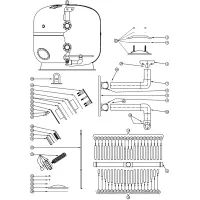 Pièces détachées pour Filtre LCX/LCP-2350 (Avant 2007)