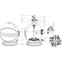 Pièces détachées pour Filtre MAX FLOW MFS Series