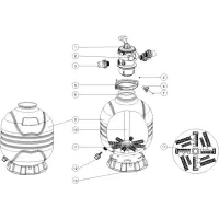 Pièces détachées pour Filtre MAX FLOW MFV Series