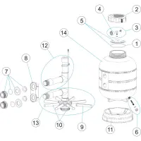 Pièces détachées pour Filtre MILLENIUM SIDE