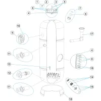 Pièces détachées pour Filtre NORMA Ø 1000 - 1200