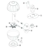 Pièces détachées pour Filtre POLY PEARL SIDE