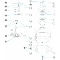 Pièces détachées pour Filtre PRANA SIDE