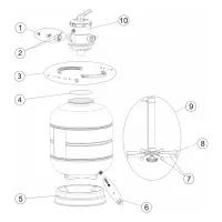 Pièces détachées pour Filtre ROMA Top