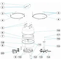 Pièces détachées pour Filtre RONDA PRO
